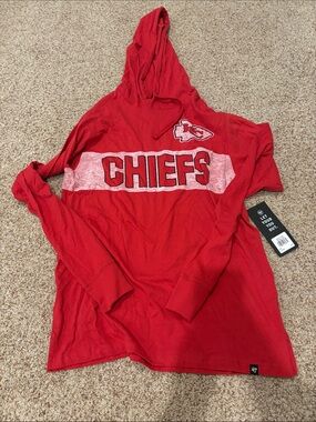 NFL Red Chiefs Long Sleeve Hooded Tee